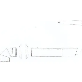 Kouřovod ALMEVA - LIK paket fasádního odkouření průměr 80/125 mm SETKW8