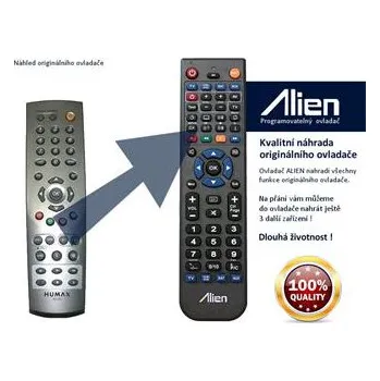 Dálkový ovladač Dálkový ovladač ALIEN Humax RS 505 - náhrada