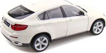 autíčko Welly BMW X6 bílé 1 : 24