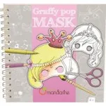 Avenue Mandarine karnevalové masky k vymalování pro holky