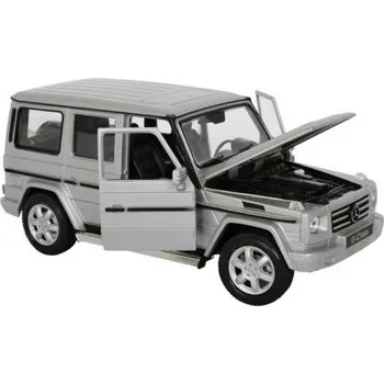 autíčko Welly Mercedes Benz G-Class stříbrný 1 : 24
