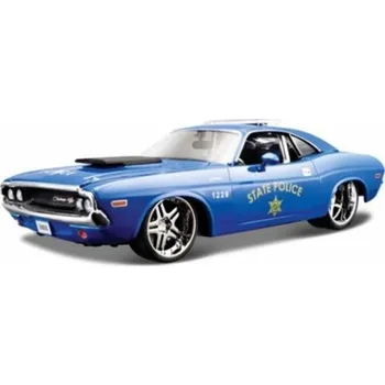 autíčko Maisto Dodge Challenger R/T Coupe Police 1 : 24