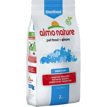 Krmivo pro kočku Almo Nature Cat Sterilised Beef/Rice