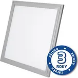 LED světelný panel, 40W, 60x60cm, 2900lm, 4000K, stříbrný rám (neutrální bílá)