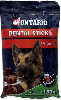 Pamlsek pro psa Ontario Dental Stick Original 180 g
