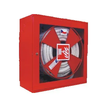 Hasicí přístroj Hydranty DN 25 - 30 m - prosklená, proudnice 6, rozměr 650x650x285