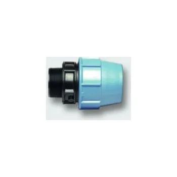 Vodovodní potrubí PE přechod - 75x 2 1/2" ZV závit venkovní - pro vodu