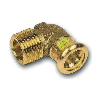 Fitinka CU lisovací koleno přechodové 90° 8092 - 15 x 3/8" - pro topení i rozvod plynu F/M