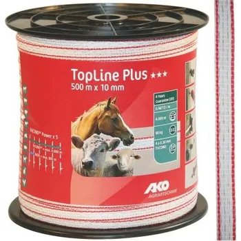 Ohradník Páska pro ohradníky polyetylén 500m x 10mm (Páska pro ohradníky polyetylenová)