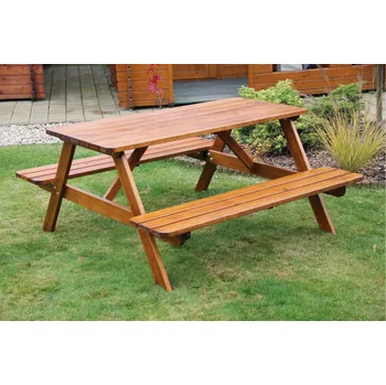 Zahradní sestava Zahradní sestava Hospoda z masivu - slabá (Zahradní nábytek z borového masivního dřeva tuzemské výroby)