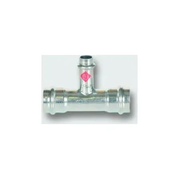 Fitinka C-STEEL lisovací T-kus 54 x 35 x 54 - uhlíková ocel