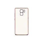 Kisswill TPU silikonové transparentní pouzdro / Rose GOLD zlatá barva pro Honor 7