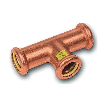 Fitinka CU lisovací T-kus redukovaný 9131 - 15 x 22 x 15 - pro topení i rozvod plynu