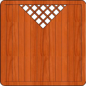 Plot Zahradní dělící stěna Modern VL770019 - 180x180 (Zahradní dělící stěna Modern VL770019)