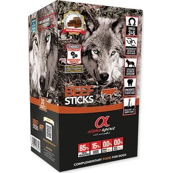 Pamlsek pro psa Alpha Spirit tyčinky 30x 10 g