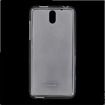 Pouzdro na mobilní telefon Kisswill TPU silikonové transparentní pouzdro pro HTC Desire 610