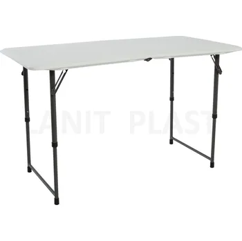 Zahradní sestava Skládací campingový stůl - 122 cm (Campingový nábytek)