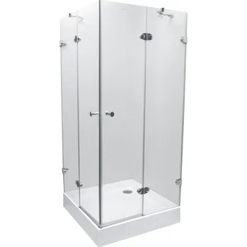 PROFI-RICH Sprchový kout čtvercový 90x90x190 chrom - sklo - čiré CK70111E