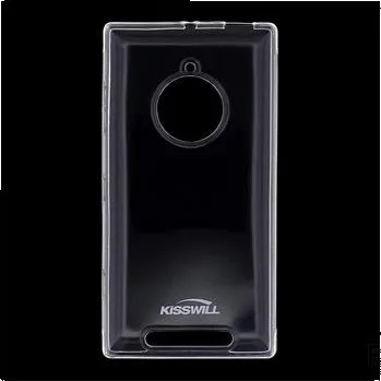 Pouzdro na mobilní telefon Kisswill TPU silikonové transparentní pouzdro pro Nokia Lumia 830