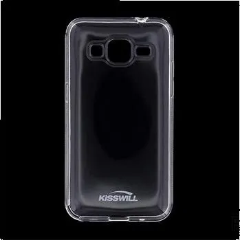Pouzdro na mobilní telefon Kisswill TPU silikonové transparentní pouzdro pro Samsung G360 Galaxy Core Prime