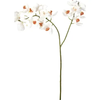 umělá květina Lene Bjerre Flora snítka se dvěma trsy květů orchidejí