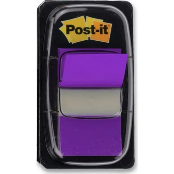 Samolepící bloček Záložka Post-It 25,4mm x 43,2mm 3M, 1bal/50ks fialová