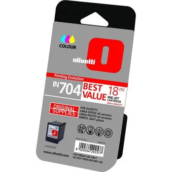 Inkoustová cartridge Olivetti Linea Office Wifi, B0629, color, originál