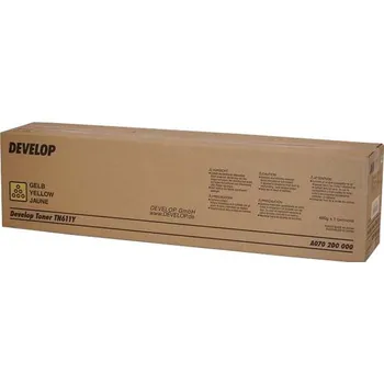 Toner Develop TN611Y, Ineo +550/+650, yellow, A0702D0, originál