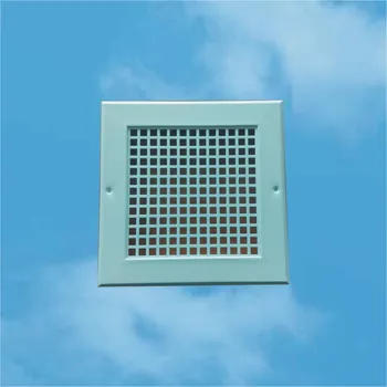 Větrací mřížka REFAX Větrací mřížka 225x225 mm, pozinkovaná lakovaná bílá