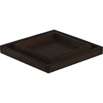 Balmuir Kožený podnos Oxford M dark brown 20 x 20 x 2 Balmuir Kožený podnos Oxford M dark brown 20 x 20 x 2