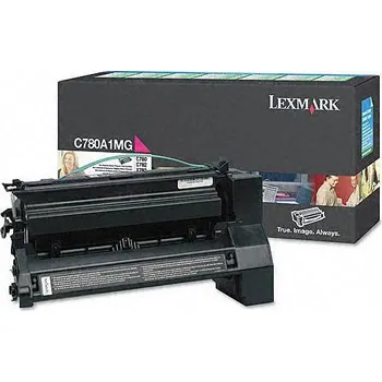 Toner Lexmark C780, C782, červená, 0C780A1MG, return, originál