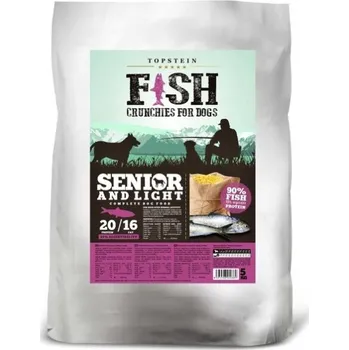 Krmivo pro psa Topstein Fish Crunchies Senior/Light