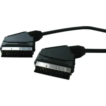 Audio kabel Audio/video kabel scart, M/M, 5m, LOGO