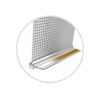 Stavební profil Profil začišťovací s perlinkou 6 mm, délka 1,6 m