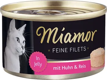 Krmivo pro kočku Miamor Fine Filets konzerva kuře/rýže 100 g