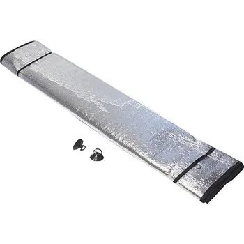 Stínítko do auta Sluneční clona do auta čelní sklo Fortel Alu 130 x 60 cm
