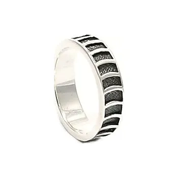 Přívěsek Stříbrný prsten AKCE, velikost 52, E056