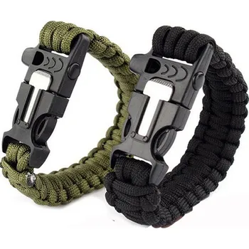 Náramek Paracord náramek přežití 4 v 1