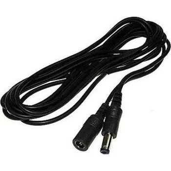 Prodlužovací kabel PREMIUMLUX Prodlužovací konektor napájecí DC 2,1/5,5 s vodičem 1m