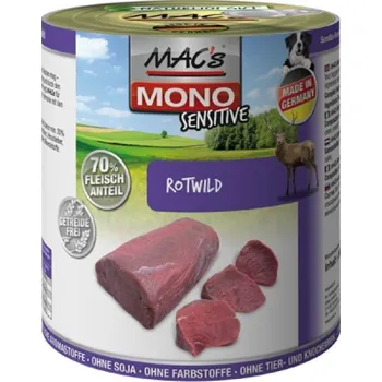 MAC's Dog Mono Sensitive zvěřina, 800 g