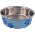 Miska pro psa Trixie nerezová miska barevná s tlapkami