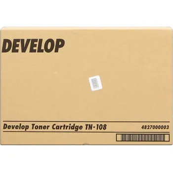 Toner Develop TN-108, D15F, D13F, černá, originál