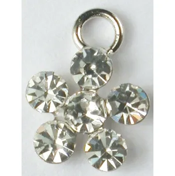 Diamantový přívěšek květina průhledná Amazing Shine