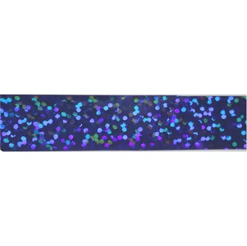 Folie na nehty tečky tmavě modrá