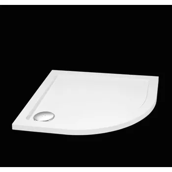 Sprchová vanička Aquatek SMC 90x90cm sprchová vanička z tvrzeného polymeru čtvrtkruhová