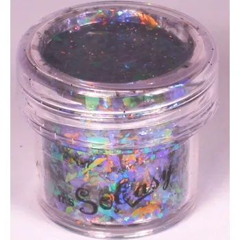 Ozdoby na nehty-Drcená slída nails modrý západ č.618 7g