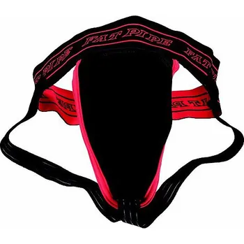 FatPipe suspenzor black/red vel. junior
