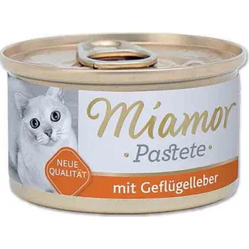 Krmivo pro kočku Miamor paštika drůbež/drůbeží játra 85 g