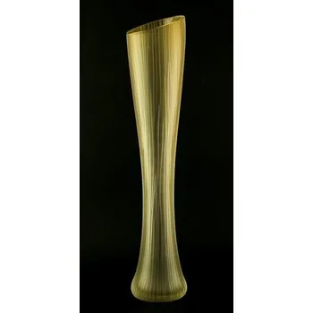 Váza Skleněná váza Sfumati Tabacco 60 cm