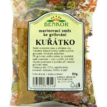 Koření Benkor Kuřátko marinovací směs ke grilování 80 g
